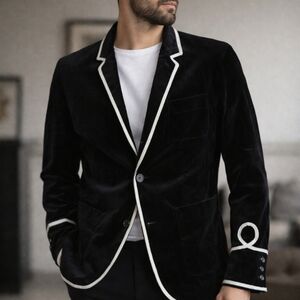 One Teaspoon Velvet Blazer Sport Coat
